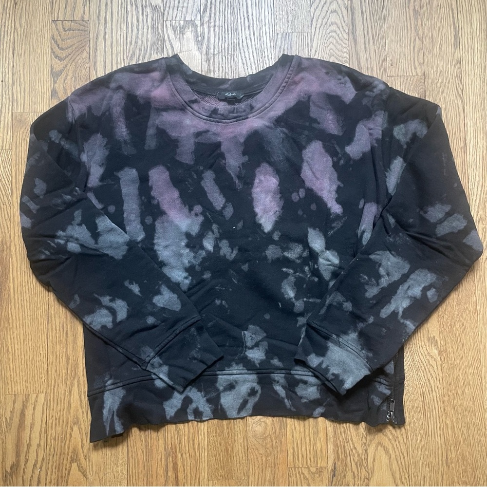 Rails Women's Marlo Tie-Dye Side-Zip Sweatshirt